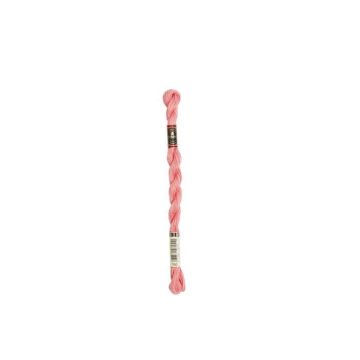 Fil DMC Coton Perlé Médium N5 Col. 760 Rose