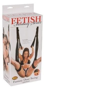 Suspension porte Fantasy Door - FETISH FANTASY SERIES - Noir - Adulte