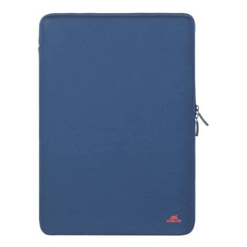 Housse pour MacBook Air 15 pouces - RIVACASE - Verticale - Néoprène - Bleu foncé - Ultralégère