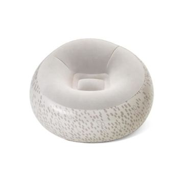 BESTWAY Fauteuil gonflable rond 122 x 66 cm, 3 couleurs assorties