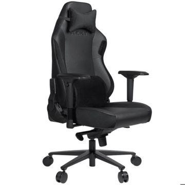 REKT COMFORT-R - Siège en similicuir avec fonction de réglage des lombaires, dossier inclinable à 180° et accoudoirs 4D pour gamer (
