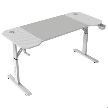 Bureau - MARS GAMING - MGD-ERGO140 - Hauteur Réglable 3 Positions - Surface Ergonomique - Structure Métallique