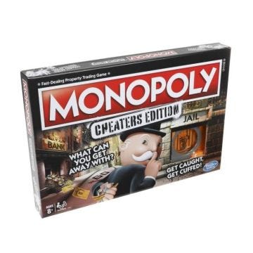 Monopoly - HASBRO - Cheaters Edition - Simulation économique - Enfants et adultes - 8 année(s) - 63 pièce(s)