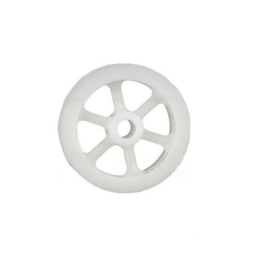 Poulie tendeur de courroie pour Sèche-linge WHIRLPOOL - Condensateur de sèche-linge - Blanc