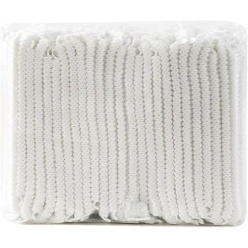 NOVAGO-2000 Charlottes 52cm Jetables Bonnet Protection Cheveux Tissu non tissé pour divers usages esthétique, Médical...(Blanc-2000)
