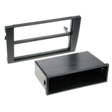 Adaptateur de façade 2-DIN avec vide poche Audi A4 B6 / B7 2002 - 2009