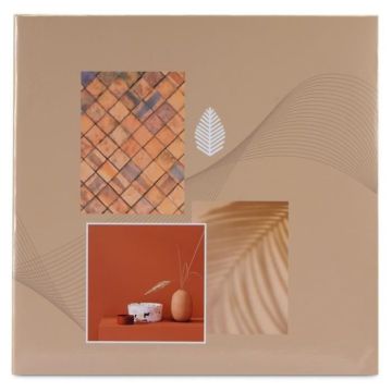 Album photo Singo II, pour 200 photos au format 10x15 cm, terre cuite