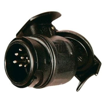 Adaptateur 13 plots mâle / 7 plots femelle - 12 V