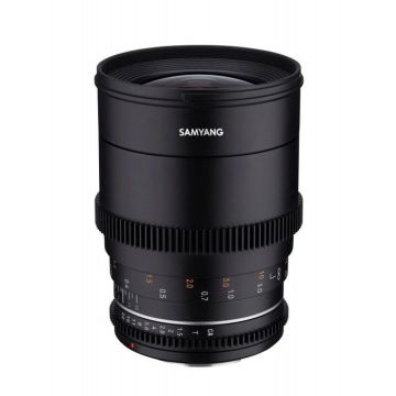 Samyang objectif vidéo vdslr 35mm t1.5 mk2 compatible avec sony e