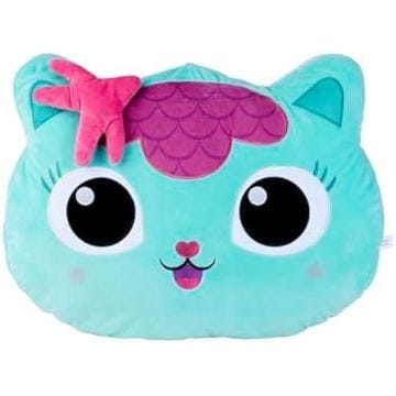 Coussin en peluche - SIMBA - Gabby's Dollhouse - Motif chaton de mer - 50 cm - Pour bébés dès la naissance