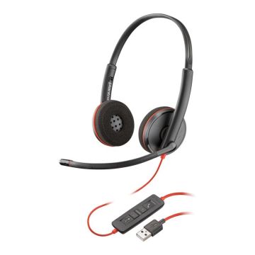 HP Poly Blackwire 3220 Stereo USB-A Headset