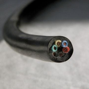 Cable de remorque 7 ames. D10mm. L5m.