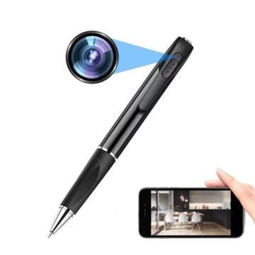 Stylo Camera Espion Wifi 1080p Détection Mouvement Vision Nocturne + SD 64Go YONIS