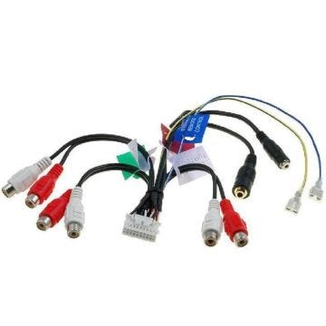 Câble Autoradio Pioneer/ RCA - AVIC-X1/ AVIC-X1BT/ AVIC-X3 - Noir - Jack 3,5mm - RCA