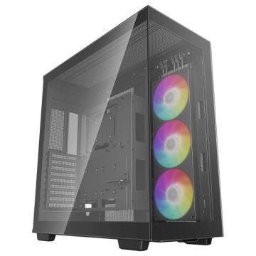 Boîtier Moyen Tour - DeepCool - CH780 - Verre Trempé - 3 Ventilateurs ARGB 140 mm - Noir