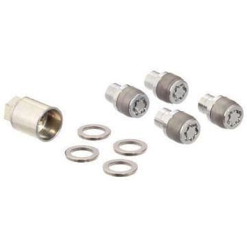 McGard crous Antivol SL Ultra High SecurityM12X.1.5, Embase Plate, Longueur Totale 35,0 mm, Ouverture de la Clé 21 mm, Diamètre de