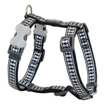 Red Dingo - Harnais réfléchissant pour chien - Noir taille M