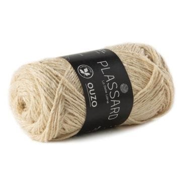 Fil de jute pour accessoire mode - PLASSARD - Ouzo Blanc cassé 02