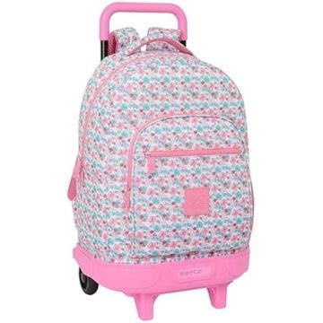Sac à Dos à roulettes - SAFTA - Moos Flores - Compact - Amovible - Confortable