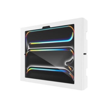 Support iPad Pro M4 13IN - COMPULOCKS - Métal - VESA 100x100 - Couleur Blanc - Sécurisé