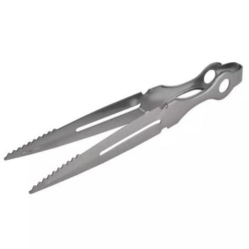 Pince Kunai Grey Premium à Charbon Chicha - Prise Ergonomique - Longue Portée pour Foyer Kaloud Narguilé
