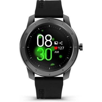 Montre - KENNETH COLE - KCWGP2174001 - Quartz - Acier inoxydable - Bracelet en silicone noir