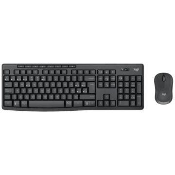 Kit souris + clavier Logitech MK370 Combo for Business Bluetooth - Noir - Fonctions de base - Français