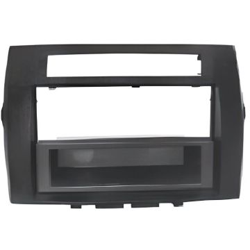 Façade Autoradio 2DIN Toyota Corolla et Verso ap05 - avec Vide Poche