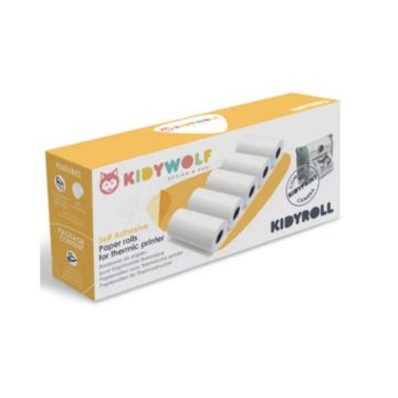 Kidywolf - Kidyroll Rouleaux de papier thermique autocollant - NESPART