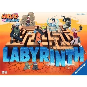 Labyrinthe Naruto, jeux de société, Naruto Shippuden, Dès 7 ans, 27557, Ravensburger