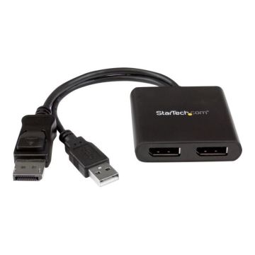 STARTECH.COM Splitter multi-écrans DisplayPort vers 2x DisplayPort - Hub MST à 2 ports