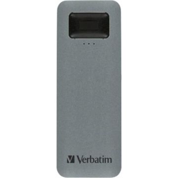 Disque dur externe SSD USB 3.0 Verbatim - 1 To - Gris - 53657