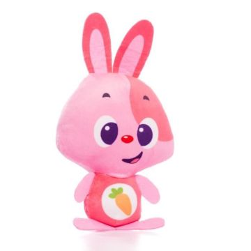 Jouet en peluche - MOLTO - Baby Bunny avec lumière et son - Rose - Pour nouveau-nés