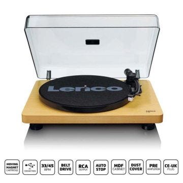 Lenco Platine L-30 Naturel