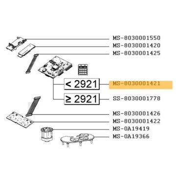Carte électronique - Robot ménager - MOULINEX - Centrale vapeur HF938E00R/702 - HF938E00/702 - HF936E00/702