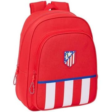 Sac à dos scolaire pour enfants - Safta Atlético de Madrid - Confortable et polyvalent - Bleu