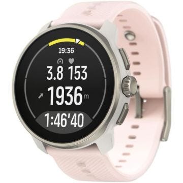 Montre connectée sport GPS - SUUNTO - Race S - Ecran 1,32" - Powder pink