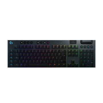 Clavier gamer - Sans fil - Logitech G - G915 Lightspeed - Mécanique - GL Tactile - Rétroéclairé - AZERTY - Noir