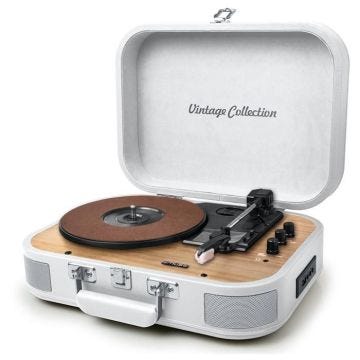 Muse MT-201 Blanc - Chaîne Vinyle - Mini-chaînes et radio