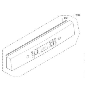 Bandeau - Lave-vaisselle - BOSCH - Repère 120 - Accessoires d'appareils