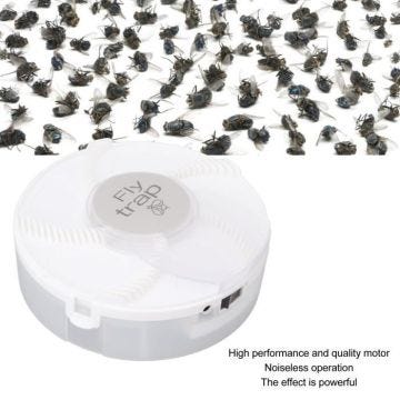 Piège à mouches électrique Trappe Mouche lectrique Usb Automatique Silencieux Détachable parapharmacie anti-moustique