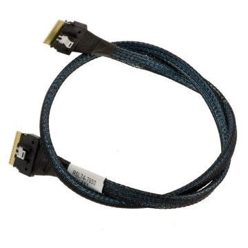 Cordon PCIe 4.0 Slim SAS SFF-8654 8i 74 broches vers SFF8654 74 broches 70cm