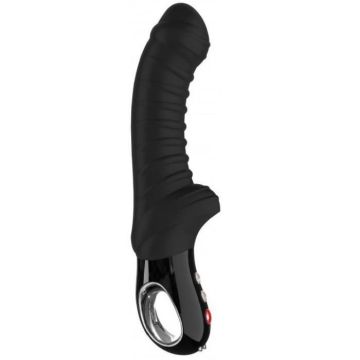 Vibromasseur rechargeable Tiger Noir Black Line - Fun Factory - Moyen - Noir