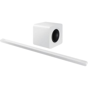 Barre de son 3.1.2ch - SAMSUNG - HW-S811D - Atmos sans fil - Ultra-fine - Wifi - Bluetooth - Contrôle vocal - Q-Symphony 3.0 - Blanc