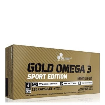 GOLD OMEGA 3 SPORT EDITION 120 caps Olimp Nutrition (120 caps)