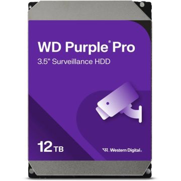 Disque dur - WESTERN DIGITAL - WD Purple Pro WD121PURP - 12 To - SATA 6Gb/s - 7200 Tours/min
