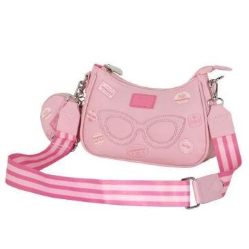 Sac à bandoulière Fancy 2.0 - Barbie Travel - Rose - Taille Unique