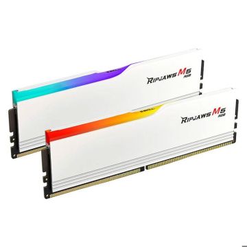 RAM - G.SKILL - Ripjaws M5 RGB - 32 Go - DDR5 6000 MHz CL32 - Blanc