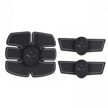 Appareil Abdominal EMS Ceinture Abdominal Pile Adulte Homme/Femme Musculaire Bras Ventre