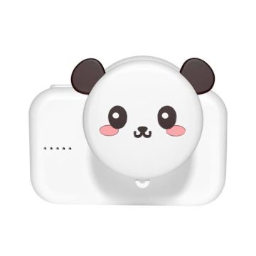 Appareil Photo Numérique Enfant Crazy Animals Léger Noha le panda TechKidz Blanc